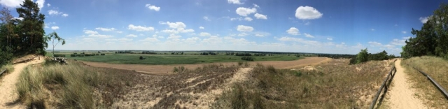Panorama von den Binnendünen