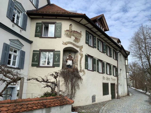 Historisches Gebäude in Wangen