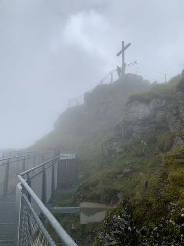 Typisch Nebelhorn - Nicht immer ein perfekter Ausblick